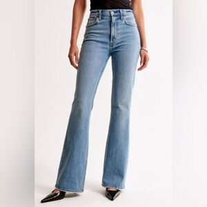 Abercrombie & Fitch Light Blue Flare Jeans